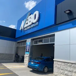 Nebo storefront blade sign