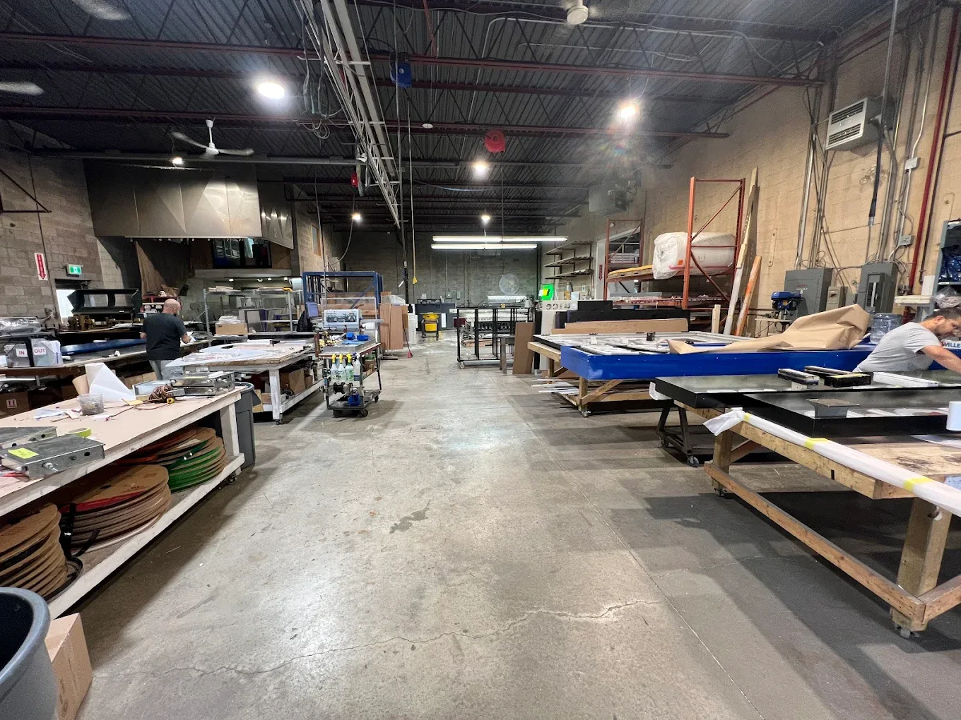 Architectural fabrication equipment